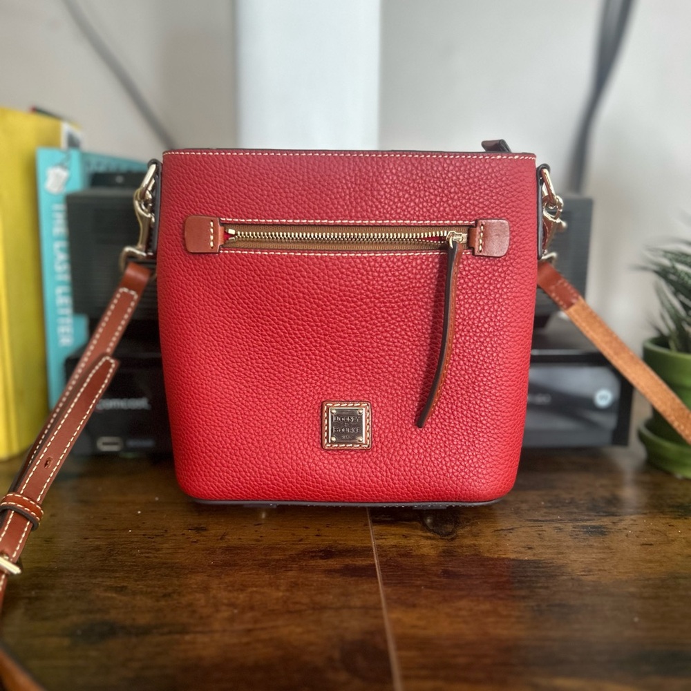 Dooney & Bourke Vibrant Red Crossbody Bag